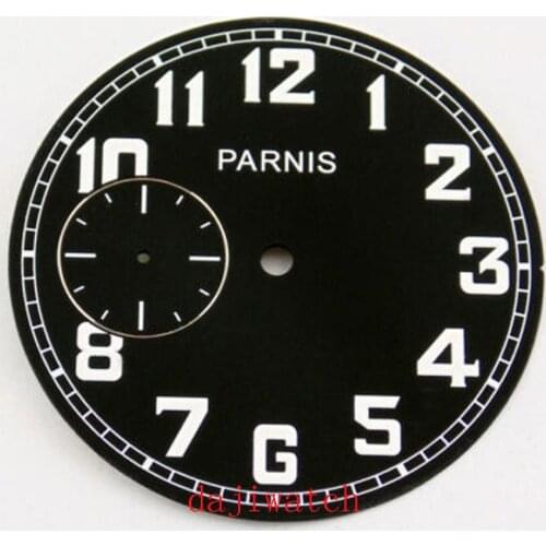 41mm black dial white dial suitable for Seagull ST36 eta 6497 movement Parnis mens case