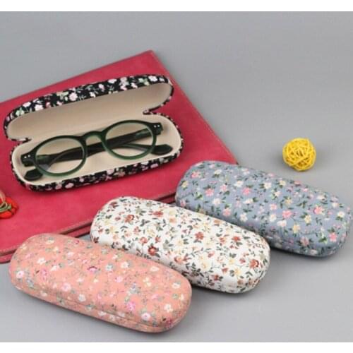 Floral Folding Glasses Case Glasses Storage Spectacle Box Protector Holder Sunglass Case
