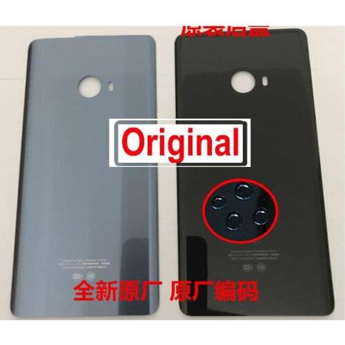 Best Quality NEW Original Glass Back Cover Rear Battery Door Housing For Xiaomi Mi Note 2 With Pre-installed Adhesive Glue