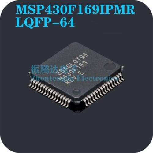 MSP430F169IPMR MSP MSP430 MSP430F MSP430F169 MSP430F169IP LQFP-64 IC MCU