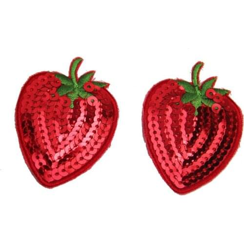 Red Strawberry Nipple Stickers Body Breasts Pads womens girls Adhesive Nipple Covers Disposable unbra sexy girl Lover game