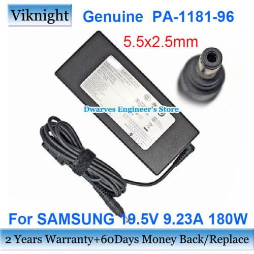 Genuine PA-1181-96 19.5V 9.23A 180W AC Adapter For Samsung Z850XAC NP850XAC NT850XAC BA44-00352A XX-XXXXA Laptop Charger