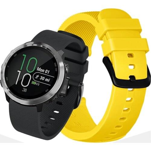 Silicone Replacement Strap For Garmin vivoactive3 vivomove HR Sport Smart Wristband for Garmin Vivoactive 3 Wrist Strap band