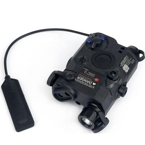 WADSN Airsoft Tactical LA-5C White Light Strobe Laser Sight NO Laser IR PEQ15 Rifle Hunting Weapon Flashlight Fit 20mm Picatinny