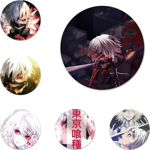 Japanese anime Tokyo Ghoul Icons Pins Badge Decoration Brooches Metal Badges For Backpack Decoration