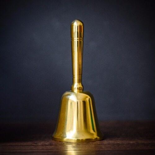 Golden Phantom Bell Chop Bell Magic Tricks Gimmick Props Magician Accessories Close Up Stage Illusion Mentalism Funny Magician
