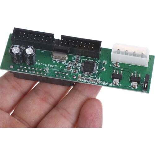 1PC 2.5 Sata Female to 3.5 IDE Male HDD DVD Serial 2.5 SATA Female to 3.5" IDE Male Adapter SATA To IDE Adapter Converter