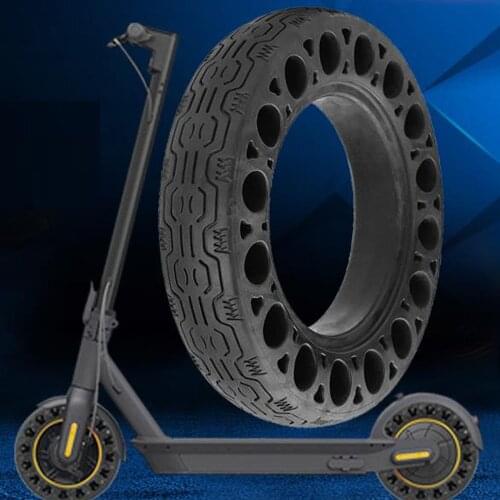 10 inch Solid Tire Electric Scooter Rubber Solid Tire Honeycomb Shock Absorber Tyre for G30 Electric Scooter Solid Tire