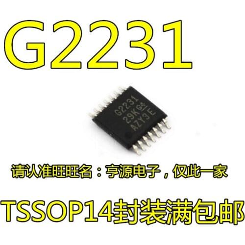 10PCS G2231 MSP430G2231IPW14R MSP430G2231 TSSOP14