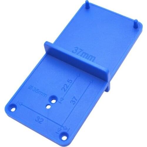 35mm 40mm Hinge Hole Drilling Guide Locator Holes Opener Template Model Door Cabinets DIY Woodworking Tool