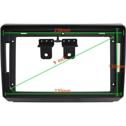 9 INCH Car Audio Frame GPS Navigation Fascia Panel Car dvd Plastic Frame Fascia is suitable for 2011+ IKCO DENA