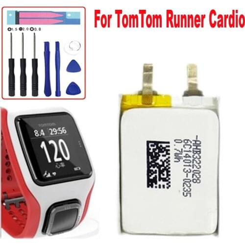AHB322028 battery for TomTom Runner Cardio Watch batteries