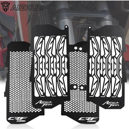 FOR HONDA Africa Twin CRF1100L 2020-2021 CRF 1100 L Motorcycle Aluminum Radiator Guard Protector Grille Grill Cover Protection