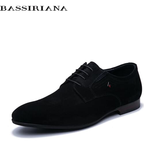 BASSIRIANA Men's Suede Shoes