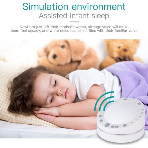 White Noise Sleep Instrument Cold And Warm Light Night Light To Improve Insomnia Baby Sleep Crying Soothing Sleep Aid