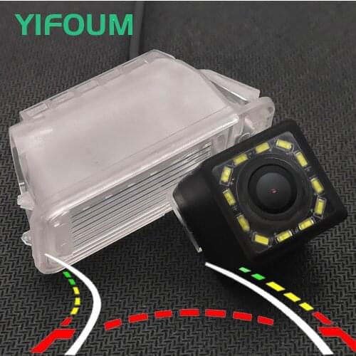 AHD Fisheye Dynamic Trajectory Car Rear View Wireless Camera For Ford Kuga Focus Escape Mondeo S-Max EcoSport Fiesta Explorer