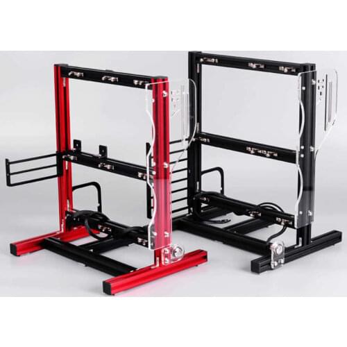 For ATX/M-ATX/ ITX DIY PC Case Open Chassis Vertical Overclocking Open Aluminum Frame Chassis Rack