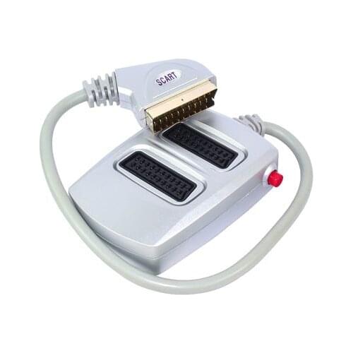 SCART DISTRIBUTOR 2 Lİ SİLVER BUTTON (ELEKTROMER)* HEY