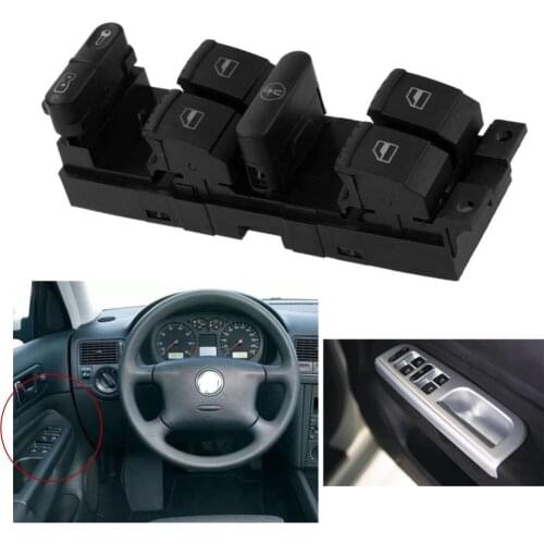 Car Window Panel Door Master Switch Control Switch Button Lifter Switch for Volkswagen Jetta Passat B5 Bora MK4 Car Accessories