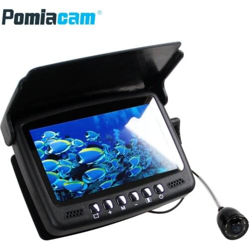 1000TVL Night Vision 4.3 inch monitor camera kit Underwater Ice Video Fishing Camera Visible Video Fish Finder