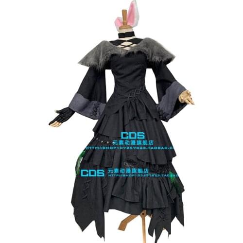 2020 Final Fantasy XIV YshtolaYshtola RhulYa Shutora Ruru magician Cosplay Costume Halloween Christmas Clothing