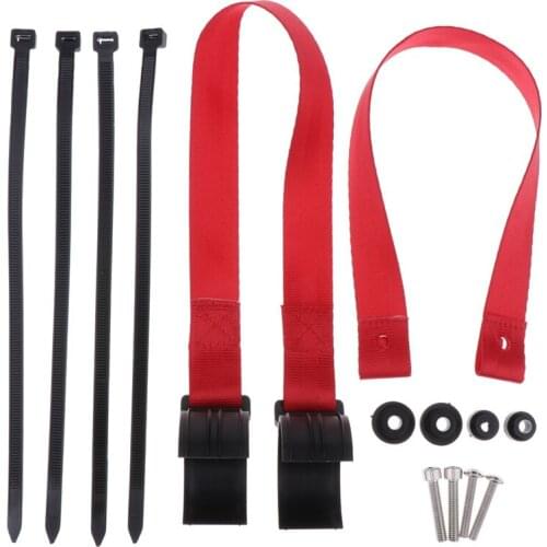Red Quick Outdoor Shoulder Motorcycle Strap Sling Pull Belt Safety