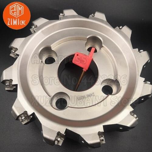 NC45HX0906-200-60 Fast feed 12F indexable CNC milling cutter head face mill milling plate milling attachment metal lathe machine