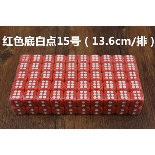Bar Ktv Night Dice Nightclub Sieve Digital Color Plastic Roll Dice Micelle Bean 2021