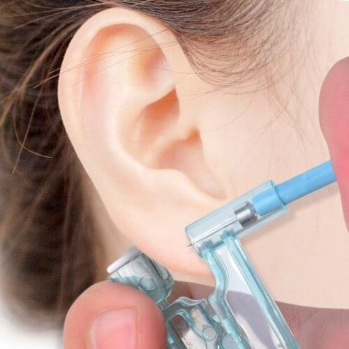 Ear Piercing Gun Lightweight Disposable Ear Piercing Punching Tool with Earring Studs for Women Girls