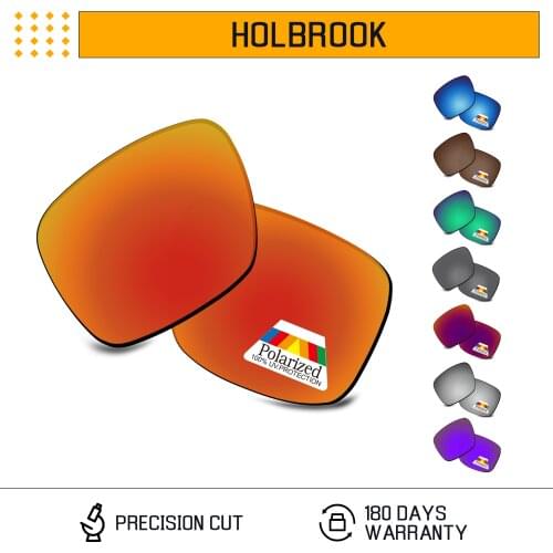 Bwake Polarized Replacement Lenses for-Oakley Holbrook OO9102 Sunglasses Frame - Multiple Options