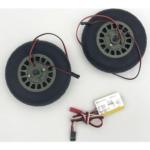 Skyflight Hobby Brake system with wheel controller for B25 YF23 F4 rc plane model