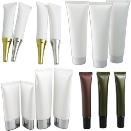 1PCS X Cosmetic Soft Tube plastic Lotion Containers Empty Makeup squeeze tube Refilable Bottles Emulsion Cream Packaging