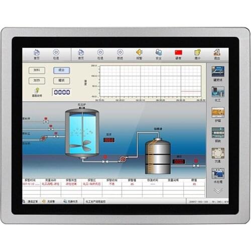 1000 nits 15 Inch Industrial Open Frame Touch Screen Monitor with Capacitive 10 points touch