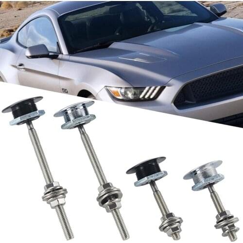 32mm Universal Anti-theft Car Engine Bonnet Push Button Hood Quick Pin Lock Automobile Electric Accessories