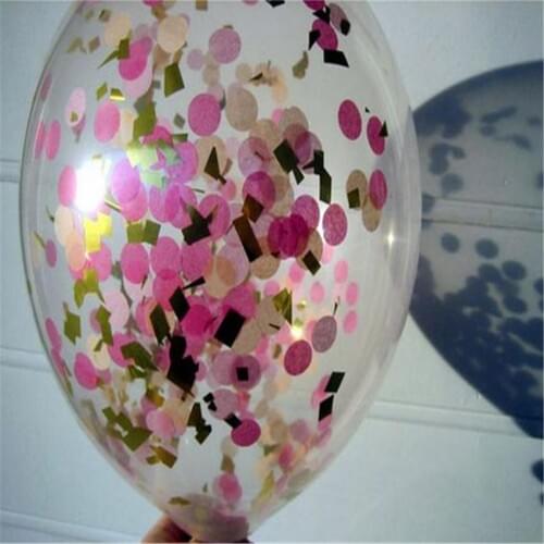 Free ship lot of 10g baby pink tissue paper confetti wedding birthday party table decoration pinata fillers