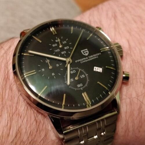 2020 New PAGANI DESIGN Brand Luxury Watches Men Sports Date Waterproof Chronograph VK67 Movement Watch CLock Relogio Masculino