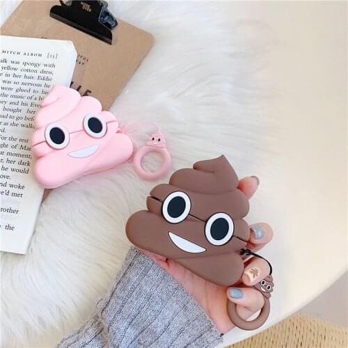 Owl Bluetooth Earphone Case for Airpods 1 2 Protective Cover Cases Charging Box for Airpod Protector with Carabiner