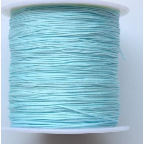 140 meters/roll 0.4 MM Colorful Cord String For Jewelry Making Beading Bracelet Wire Fishing Thread Rope Nylon Jewelry Ropes