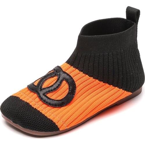 Kids Flat 2020 Autumn Baby Boys Fashion Sock Shoes Children Fashion Sport Sneakers Girls Brand Casual Trainers