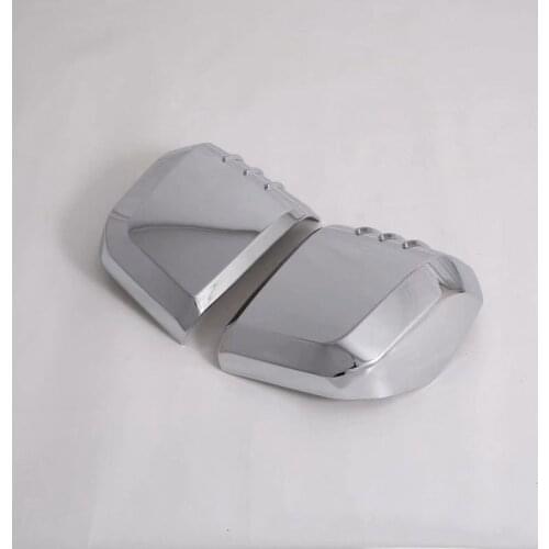 For TOYOTA Hiace 2019 2PCS ABS Car Side Door Rearview Mirror Protect Frame Cover Trims Car Styling Accessories