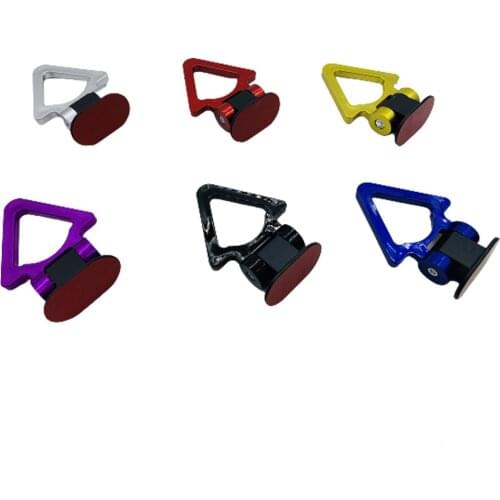 Car Exterior Modification Hook Stick Type Car Affix Trailer Ring Towing Hook Rear Trailer Hook Front Bumper Ring For Bmw