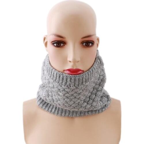 New Fashion Winter Scarf For Women Men Children Baby Scarf Thickened Wool Collar Scarves Boys Girls Neck Scarf Cotton Unisex