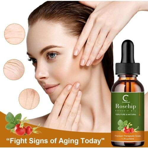 GPGP Greenpeople Organic Rosehip Oil Antioxidantfor Fade Dark Circles Reduce Fine Lines Repair Skin Moisturizing Skin Care Serum