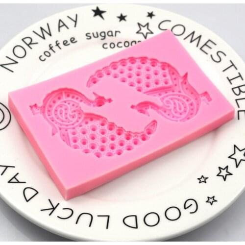 Peacock Liquid Silicone Mold DIY Fondant Cake Mold Chocolate Cake Baking Tools Silicone Mold