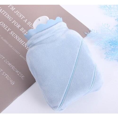 Plush Warm Water Bag PVC Material High Temperature Leak Proof Water Injection Hot-Water Bag Spot Wholesale