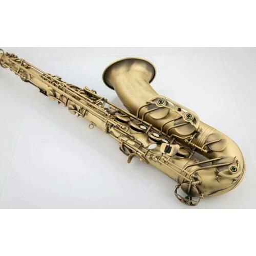 Professional New Tenor Sax BB Flat High Quality Antique copper Tenor saxophone mouthpiece With Case