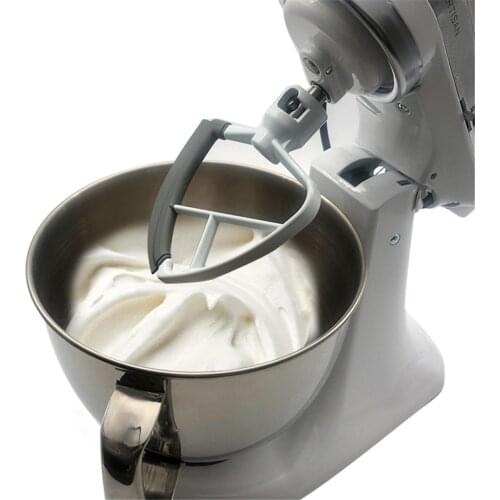 Silicone Flex Edge Beater Tilt-Head Mixer Home Kitchen Mixing Attachment Replacement for Kitchenaid 4.5-5QT