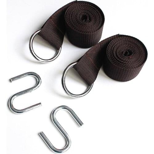 Outdoor Hammock Tie Rope Ultra-thick Tie For Hammock Nylon Tie Rope With Hook