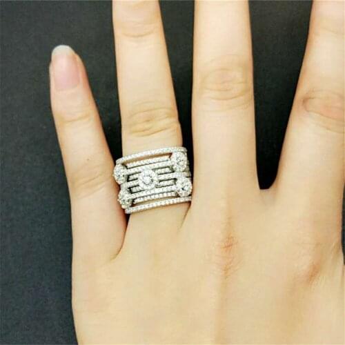 Wa05 Luxury Designer Fashion 925 Sterling Silver Jewelry zirconia shinning for lady women,cute&sweet ag