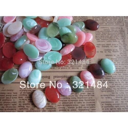 100piece/lot 18*25mm bezel blank ring,pendant,earring,bow jewelry diy supplies acrylic flatback resin cameo cabochon mix